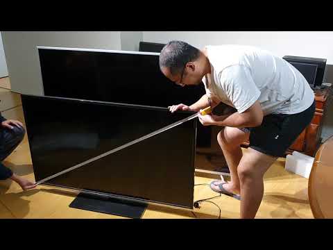 Kogan 75 inch 4K TV part 3 - Size comparison with 55 inch (Series 8 JU8100)