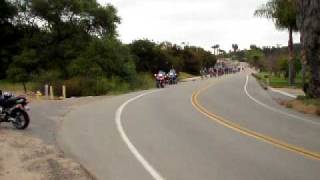 preview picture of video 'GoldWing Escort for Bicycle Race 5/2/2010'