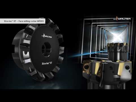 M5009 FACE MILLING CUTTER. Small indexable inserts, great productivity — Xtra·tec® XT.