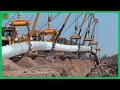 Construction Process Of One Of The Largest Oil And Gas Pipelines In The World.