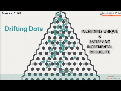 This Plinko style Roguelite is INCREDIBLY Satisfying - Drifting Dots