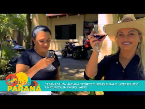 Cabana Santa Mariana oferece turismo rural e lazer em meio à natureza em Campo Largo