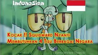 Download lagu KOCAK !! SQUIDWARD NYANYI TISU 4 LEMBAR DALAM BERBAGAI BAHASA mp3