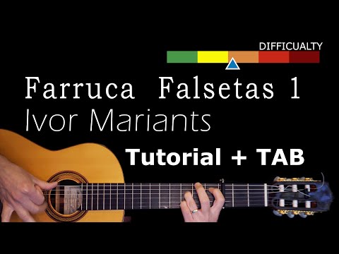 Farruca Falseta by Ivor Mairants | Flamenco Guitar Tutorial with Tablature