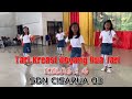 Tari Kreasi Goyang Dua Jari Kelas 4 SDN Cisarua 03