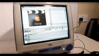 Editing A Video In Imovie 2 On The iMac G3 (An iMac G3 Adventure