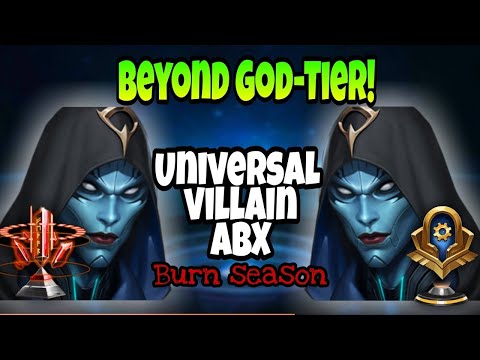 Supergiant ABX with Obelisk and judgment! Good tier character. Burn season || Marvel Future Fight