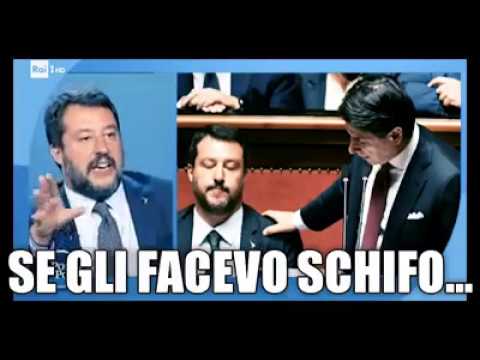 SALVINI: "SE FACEVO COSÌ SCHIFO A CONTE..."