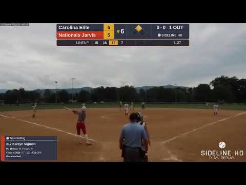 Nationals Jarvis vs. Carolina Elite (2023.07.22)