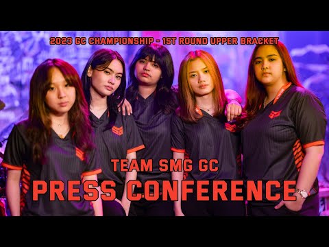 Team SMG GC Post-Match Press Conference vs Evil Geniuses GC| 2023 Game Changers Championship
