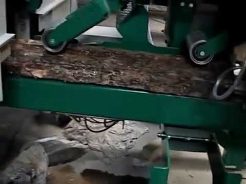 Wood-Mizer HR500 rubberwood resaw