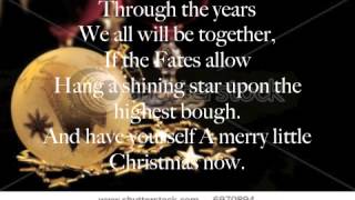 Have Yourself a Merry Little Christmas Lyrics Michael Buble