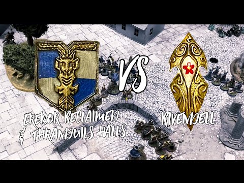MESBG Battle Report 750 Points Rivendell vs Erebor Reclaimed & Thranduils Halls