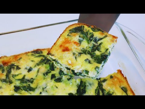 Egg Spinach Casserole | Easy Breakfast