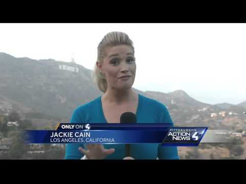 Jackie Cain in Hollywood with Dancing With The Stars' Team Boomin
