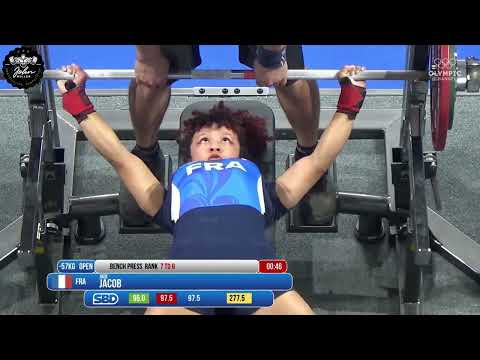 Jade Jacob - 2nd Place 502.5kg Total - 57kg Class 2023 IPF World Women's Classic