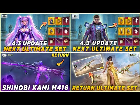 🔴 NEXT BUBU ULTIMATE SET | 2ND ULTIMATE SET 3D LOOK | SHINOBI KAMI M416 RETURN | RETURN ULTIMATE SET