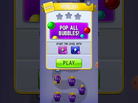 Bubble shooter android mobile game level 452 ro 454