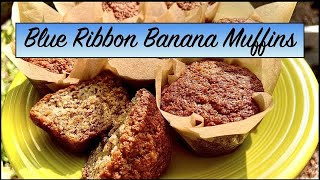 Blue Ribbon Banana Muffins / How To Make The #1 BEST Banana Muffins by Double Stop Bake Shop