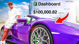How I Made $100k in 8 Days With Shopify Dropshipping