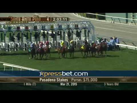 Pasadena Stakes - Saturday, March 21 2015 HD