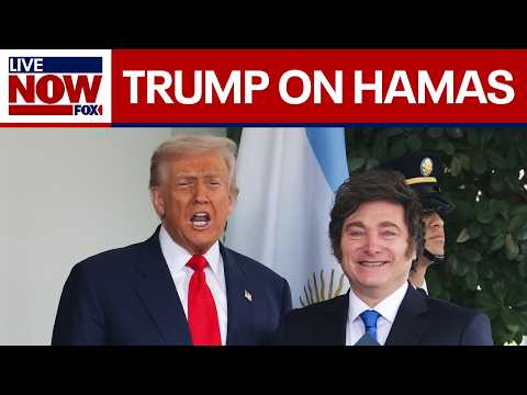 Video | "We'll find out:" Trump responds to a question about Hamas, Gaza peace plan