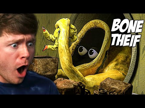 Reacting to BONE THEIF in the BACKROOMS! (Weird)