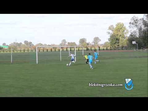 Granica Stubno - Błękitni Grzęska gol Sławomira Solarza na 3 do 1  (6 do 2)  28.09.2014