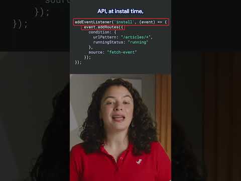 Service Worker Routing API
