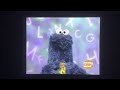 Sesame Street Cookie Monster Letter Of The Day W Segments 1999