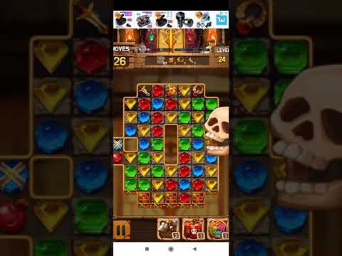 Jewel Legacy 💎 - Jewels & Gems Match 3 Puzzle 2020 Level 24 ⭐⭐⭐ no Booster 👑 Android Gameplay ✅