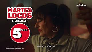 Telepizza 🍕 MARTES LOCOS | Todos los martes medianas a 5,95€ 🍕 anuncio