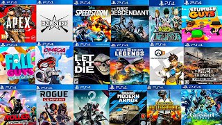 Top 25 Best FREE PS4 Games (Free To Play)