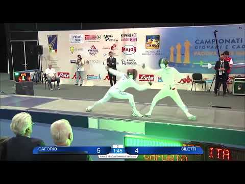 Italian Championships 2023 JWE - GOLD - Gaia Caforio v Vittoria Siletti