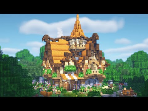 Minecraft | How to Build a Medieval Fantasy House (Tutorial)