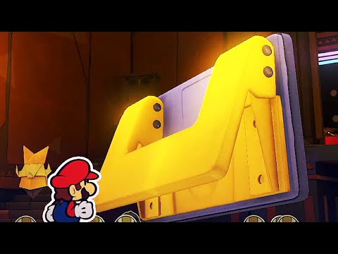 Paper Mario The Origami King Walkthrough Part 14 No Commentary Gameplay - Hole Punch Boss Fight