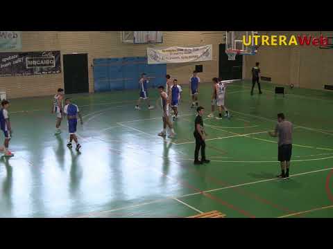 PARTIDO DE BALONCESTO JÚNIOR MASCULINO C.B. UTRERA 89 - C.B.  MARCHENA 56