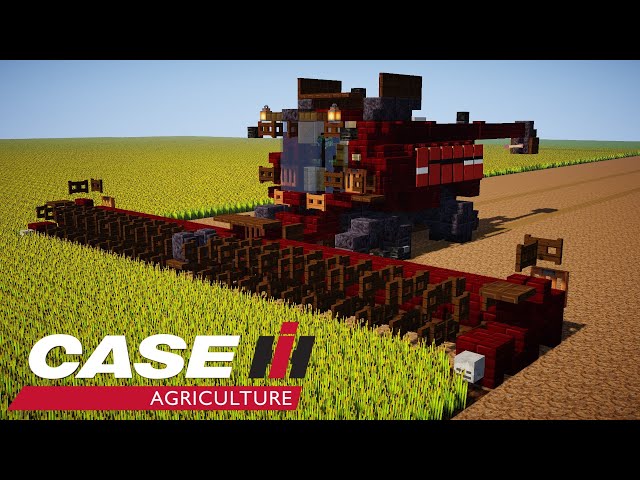 Case IH 9240 Combine Harvester [With Download] Minecraft Map