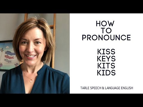 How to Pronounce KISS, KEYS, KITS, & KIDS /kɪs kiz kɪts kɪdz/ - English Pronunciation Lesson