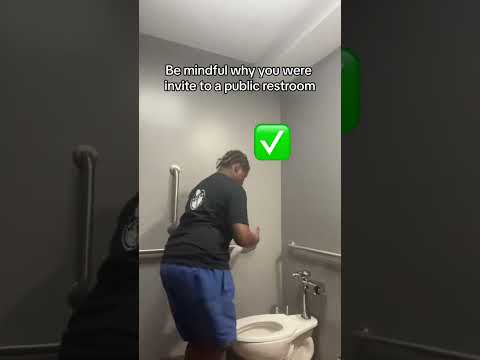 Restroom Etiquette: A Guide to Mindful Behavior#restroometiquette #publicrestroom