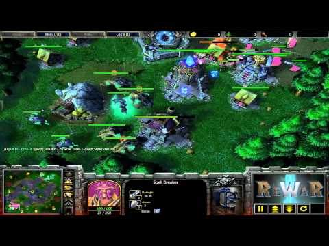 CorNoX(NE) vs feRfe(HU) - WarCraft 3 gameplay - RN596