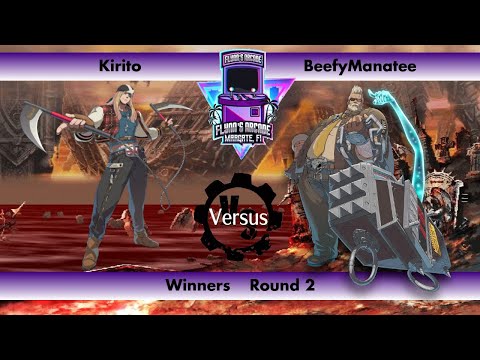 Flynn's Arcade 080 Winners Round 2 - Kirito (Axl) VS BeefyManatee (Goldlewis) Guilty Gear Strive