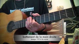 N° 325 - tuto guitare - Retiens la nuit - Johnny Hallyday - spécial débutants
