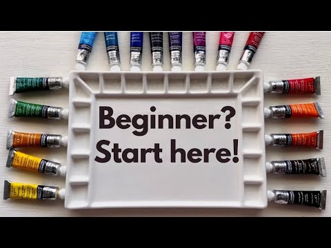 Quick guide to get started with watercolor