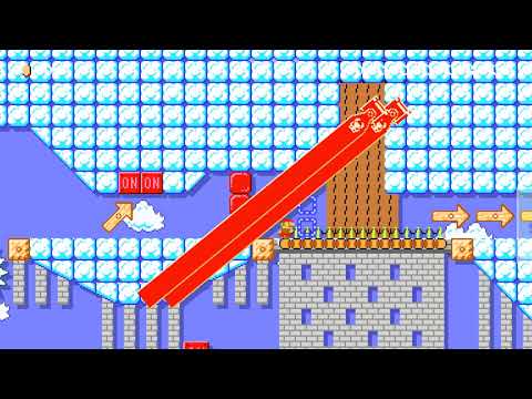 Super Mario Maker 2 (Celestial Sprint Speedrun by Dynasteel)