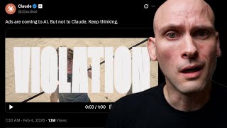 Claude Just DESTROYED OpenAI/ChatGPT.. This Marketing Campaign is SAVAGE! (Anthropic Super Bowl Ads)