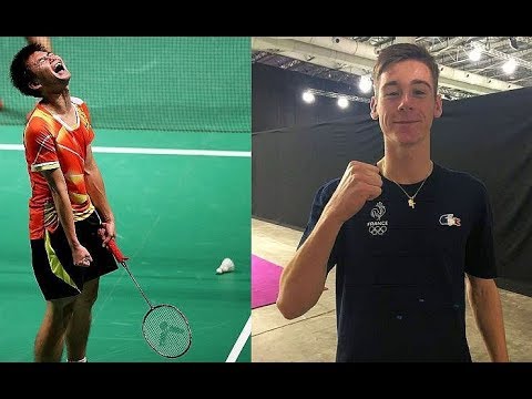 Arnaud Merkle vs Ren Pengbo, Orléans masters 2019