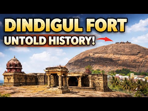 Dindigul Fort 🏰 | The Untold History of Tamil Nadu's Hill Fortress