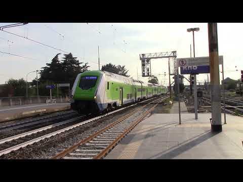 REG ETR 421 ROCK TRENORD IN TRANSITO A RHO!!!