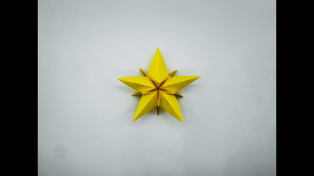 Origami Christmas Star